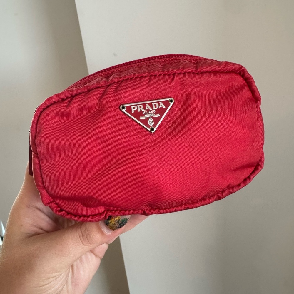 Prada Scarlet Cosmetic Case
